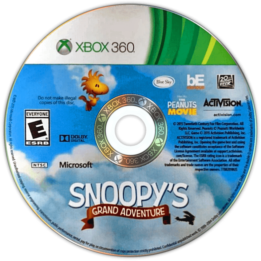 Snoopy's Grand Adventure media 1 for Xbox 360